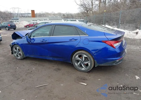 2021 Hyundai Elantra Sel from USA, damaged, VIN KMHLN4AG2MU180920